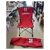 Husker Folding Chair with Carrying Bag