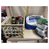 Grass Seed, Insect Spray, Windex, Power Trip,