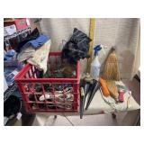 Funnels, Hand Brooms, Extension Cords, Spry