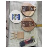 Round Boards, Circle Plaque, Sponge Brushes,
