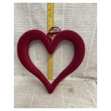 Velvet Heart Wreath