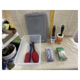 Lint Rollers, Shower Cap, Gloves