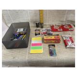 Tacks, Sharpies, Paper Clips