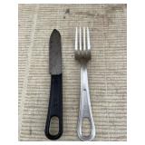 Vintage U.S. Military Knife & Fork