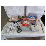 Pens, Crayons, Rope, Hose Sprayer, Bicycle Safety