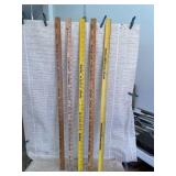 Vintage Advertising Measuring Sticks