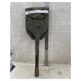 Vintage Military Folding Shovel 1945