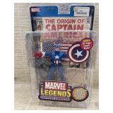 Marvel Legends Captain America Figure & Comic