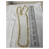 Endless Strand Gemstone Chip Bead Necklace