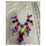 Multi-Color Bib Necklace