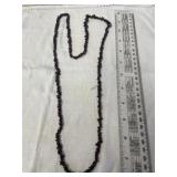 Endless Strand Gemstone Chip Bead Necklace