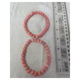 Set of 2 Stretch Bracelets