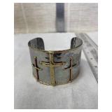 The Blessing Triple Cross Cuff Bracelet