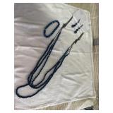 Time and True 32ï¿½ Necklace w/Pierced Earrings &
