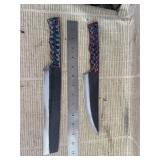 2pc Damascus MHS Cutlery Set