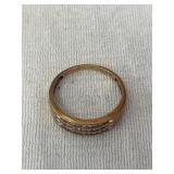 10k Gold Ring Diamond Size 8
