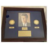 JFK Commemorative Shadowbox Display