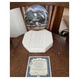 Terry Redlin Plate ï¿½For Purple Mountain