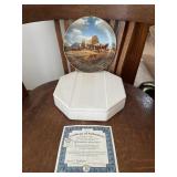 Terry Redlin Plate ï¿½Oh Beautiful for Spacious