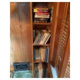 Right side shelves