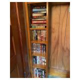 Left side Shelves of Books