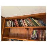 Top shelf of Books