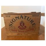 Vintage Brewery wood Box