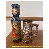Stein and Mug