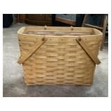 Longaberger Basket with Plastic Liner