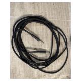 Braided Cable with Audio Jacks