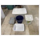 Tote with Lid, Tub, Planter, Shoebox Tote with