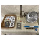 Outlet Covers, Heat Lamp, Drill Bit