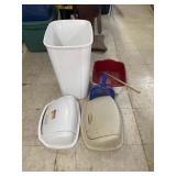 Trash Can, Dust Pan, Tubs, Trash Lids