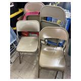 4 Folding Chairs