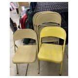 5 Folding Chairs
