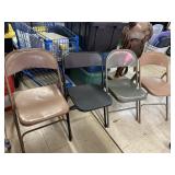 4 Folding Chairs