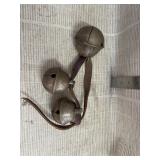 Vintage Large Brass Sleigh Bells