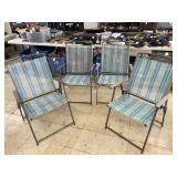 4 Folding Chairs