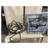 2 Extension Cords in Crate
