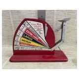 Vintage Jiffy Way Metal Egg Scale