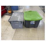 2 Totes with Lids