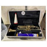 Trumpet in Case with Book & Mute
