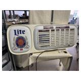 Vintage Miller Lite illuminated Bar Sign 18ï¿½ x