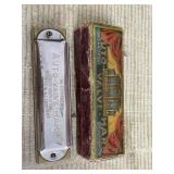 Vintage Hohner Auto Valve Harp Harmonica in Box