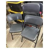 5 Folding Chairs