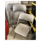 3 Folding Chairs