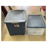 2 Totes with Lids