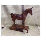 Wood Horse by Woodcarver Ralph Juneman from