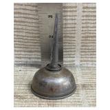 Vintage Thumb Pump Metal Oil Can