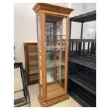 Lighted Curio Cabinet 13 x 23 x 76